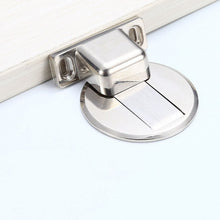 Load image into Gallery viewer, Zinc Alloy Non-Perforated Suction Silent Strong Magnetic Door Stopper, Red Ancient, Brushed Steel, Black, White, Yellow, Bright Gold, Bronze