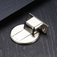 Load image into Gallery viewer, Zinc Alloy Non-Perforated Suction Silent Strong Magnetic Door Stopper, Red Ancient, Brushed Steel, Black, White, Yellow, Bright Gold, Bronze