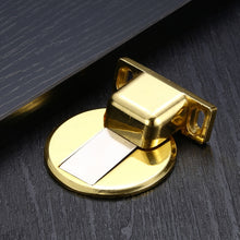 Load image into Gallery viewer, Zinc Alloy Non-Perforated Suction Silent Strong Magnetic Door Stopper, Red Ancient, Brushed Steel, Black, White, Yellow, Bright Gold, Bronze