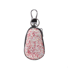 Load image into Gallery viewer, Diamond Car Gourd Key Case Car Key Case, White Diamond, Pink Diamond, Purple Diamond