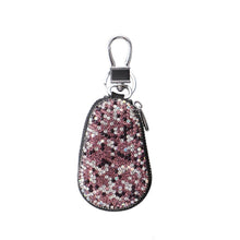 Load image into Gallery viewer, Diamond Car Gourd Key Case Car Key Case, White Diamond, Pink Diamond, Purple Diamond
