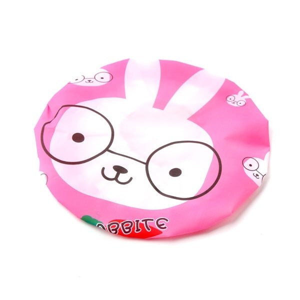 3 PCS Cute Cartoon Shower Bath Cap Saunas Lace Elastic Band Cap Hair Protective Cap, 3 PCS Yellow Duck, 3 PCS Blue Elephant, 3 PCS Grey Panda, 3 PCS Pink Rabbit, 3 PCS Lion