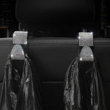 Load image into Gallery viewer, 3 PCS Car Rear Seat Hooks Car Seats Multi-Function Diamond-Studded Hooks, White Diamond, Colorful Diamond, Black Diamond, Blue Diamond, Emerald, Gray Diamond, Pink Diamond, Red Diamond