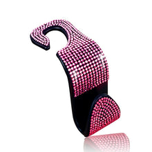 Load image into Gallery viewer, 3 PCS Car Rear Seat Hooks Car Seats Multi-Function Diamond-Studded Hooks, White Diamond, Colorful Diamond, Black Diamond, Blue Diamond, Emerald, Gray Diamond, Pink Diamond, Red Diamond