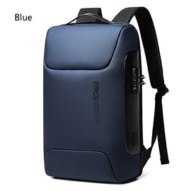 BANGE BG-7216 Waterproof Anti-theft Shoulders Bag Men Business Travel Computer Backpack