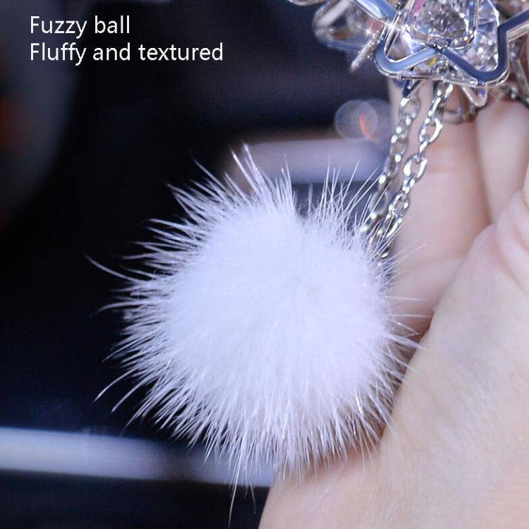 Car Pendant Crystal Swan Car Rearview Mirror Pendant, Crystal Swan
