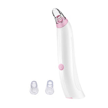 Load image into Gallery viewer, HD-2139 Blackhead Suction Device Pore Cleaner Face Cleaning Beauty Device, White, Pink