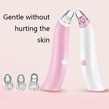 Load image into Gallery viewer, HD-2139 Blackhead Suction Device Pore Cleaner Face Cleaning Beauty Device, White, Pink