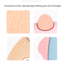Load image into Gallery viewer, MJYJ019 Silicone Baby Teether Children Molar Stick Toy, Pink, Blue, Orange, Small Fish-Blue, Small Fish-Pink, Small Fish-Green, Fox-Blue, Fox-Pink, Fox-Green, Monkey-Pink, Monkey-Orange, Monkey-Coffee, Kitten-Coffee, Kitten-Blue, Kitten-Pink