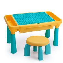 Load image into Gallery viewer, Multifunctional Building Table Learning Toy Puzzle Assembling Toy For Children, Style: