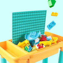 Load image into Gallery viewer, Multifunctional Building Table Learning Toy Puzzle Assembling Toy For Children, Style: