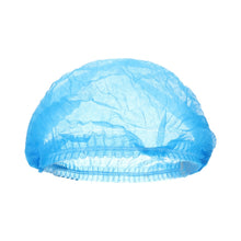 Load image into Gallery viewer, 200 PCS Non-woven Disposable Pleated Anti Dust Hat Bath Caps For Spa Hair Salon Beauty, 200 PCS-Non-woven (Blue), 200 PCS-Non-woven (White)