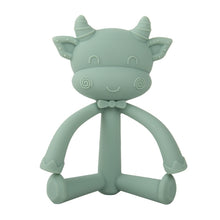 Load image into Gallery viewer, Three-Dimensional Cartoon Silicone Baby Teether Molar Rods Children Toys Maternal And Child Supplies, Gray Green, Beige, Light Coffee, Peach Powder, Scalper, Pink Sheep, Yellow Sheep, Coffee  Sheep, Green Sheep, Beige Sheep