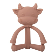 Load image into Gallery viewer, Three-Dimensional Cartoon Silicone Baby Teether Molar Rods Children Toys Maternal And Child Supplies, Gray Green, Beige, Light Coffee, Peach Powder, Scalper, Pink Sheep, Yellow Sheep, Coffee  Sheep, Green Sheep, Beige Sheep