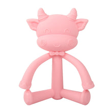 Load image into Gallery viewer, Three-Dimensional Cartoon Silicone Baby Teether Molar Rods Children Toys Maternal And Child Supplies, Gray Green, Beige, Light Coffee, Peach Powder, Scalper, Pink Sheep, Yellow Sheep, Coffee  Sheep, Green Sheep, Beige Sheep