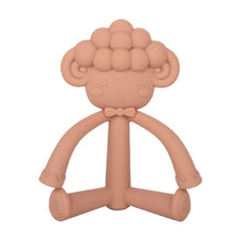 Load image into Gallery viewer, Three-Dimensional Cartoon Silicone Baby Teether Molar Rods Children Toys Maternal And Child Supplies, Gray Green, Beige, Light Coffee, Peach Powder, Scalper, Pink Sheep, Yellow Sheep, Coffee  Sheep, Green Sheep, Beige Sheep