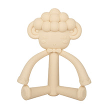 Load image into Gallery viewer, Three-Dimensional Cartoon Silicone Baby Teether Molar Rods Children Toys Maternal And Child Supplies, Gray Green, Beige, Light Coffee, Peach Powder, Scalper, Pink Sheep, Yellow Sheep, Coffee  Sheep, Green Sheep, Beige Sheep