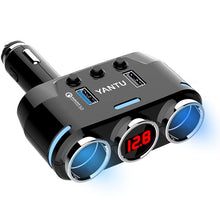 Load image into Gallery viewer, YANTU B39 Cigarette Lighters Cars Multifunctional Usb Fast Charging Car Charger, Wired Non-voltage, Wired Voltage, Wireless Non-voltage, Wireless Voltage, Wireless Qualcomm Non-Voltage, Wireless Qualcomm Voltage, Wireless High-power Non-voltage        ...