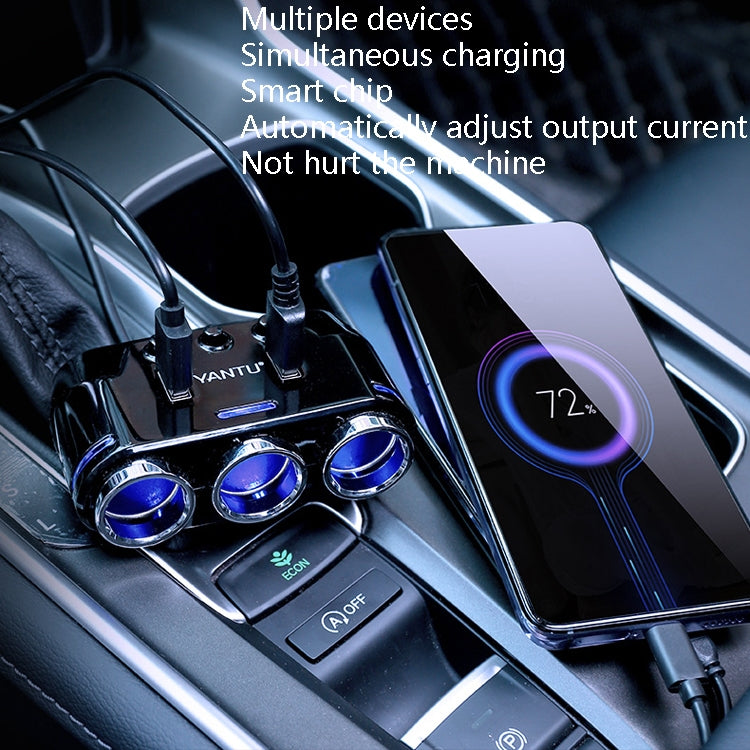 YANTU B39 Cigarette Lighters Cars Multifunctional Usb Fast Charging Car Charger, Wired Non-voltage, Wired Voltage, Wireless Non-voltage, Wireless Voltage, Wireless Qualcomm Non-Voltage, Wireless Qualcomm Voltage, Wireless High-power Non-voltage        ...