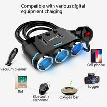 Load image into Gallery viewer, YANTU B39 Cigarette Lighters Cars Multifunctional Usb Fast Charging Car Charger, Wired Non-voltage, Wired Voltage, Wireless Non-voltage, Wireless Voltage, Wireless Qualcomm Non-Voltage, Wireless Qualcomm Voltage, Wireless High-power Non-voltage        ...