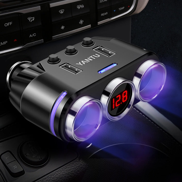 YANTU B39 Cigarette Lighters Cars Multifunctional Usb Fast Charging Car Charger, Wired Non-voltage, Wired Voltage, Wireless Non-voltage, Wireless Voltage, Wireless Qualcomm Non-Voltage, Wireless Qualcomm Voltage, Wireless High-power Non-voltage        ...