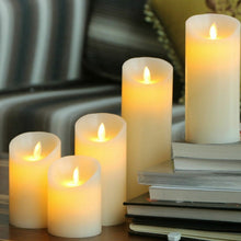 Load image into Gallery viewer, 3 PCS LED Electronic Candle Light Birthday Wedding Home Decoration Props Candle Holder, Battery Powered, Size:, Battery Powered 7.5 x 10CM, Battery Powered 7.5 x 12.5CM, Battery Powered 7.5 x 15CM, Battery Powered 7.5 x 17.5CM, Battery Powered 7.5 x 20CM