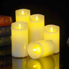 Load image into Gallery viewer, 3 PCS LED Electronic Candle Light Birthday Wedding Home Decoration Props Candle Holder, Battery Powered, Size:, Battery Powered 7.5 x 10CM, Battery Powered 7.5 x 12.5CM, Battery Powered 7.5 x 15CM, Battery Powered 7.5 x 17.5CM, Battery Powered 7.5 x 20CM