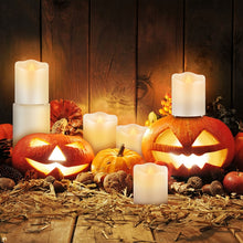 Load image into Gallery viewer, 3 PCS LED Electronic Candle Light Birthday Wedding Home Decoration Props Candle Holder, Battery Powered, Size:, Battery Powered 7.5 x 10CM, Battery Powered 7.5 x 12.5CM, Battery Powered 7.5 x 15CM, Battery Powered 7.5 x 17.5CM, Battery Powered 7.5 x 20CM