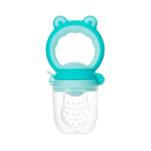 Load image into Gallery viewer, Baby Fruit And Vegetable Food Supplement Food Fruit Bite Bag, S Green, M Green, L Green, S Purple, M Purple, L Purple, S Blue, M Blue, L Blue, S Pink, M Pink, L Pink