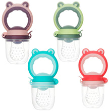 Load image into Gallery viewer, Baby Fruit And Vegetable Food Supplement Food Fruit Bite Bag, S Green, M Green, L Green, S Purple, M Purple, L Purple, S Blue, M Blue, L Blue, S Pink, M Pink, L Pink