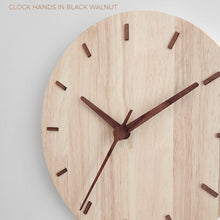 Load image into Gallery viewer, Solid Wooden Wall Clock Home Living Room Wall Clock Decorative Clock, Solid Wooden Wall Clock