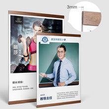 Load image into Gallery viewer, Cork Board Acrylic Magnetic Display Frame Wall Hanging Display Card
