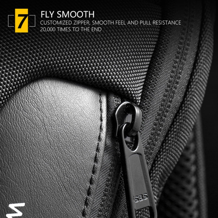 WEIXIER 9529 Chest Bag Men Canvas Casual Anti-theft One-Shoulder Bag