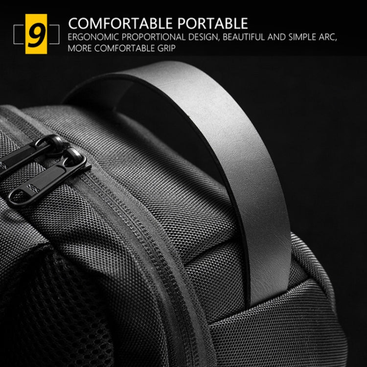 WEIXIER 9529 Chest Bag Men Canvas Casual Anti-theft One-Shoulder Bag