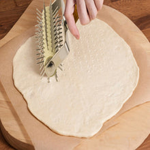 Load image into Gallery viewer, Stainless Steel Rolling Pin Pizza Puncher Snacks Baking Utensils, Pizza Puncher