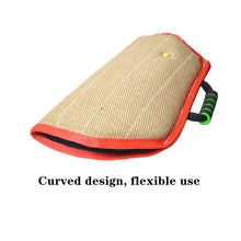 Load image into Gallery viewer, Red Twill Jute Training Dog Bite Sleeve Open Sleeve Protector Pet Products, Red Twill Jute