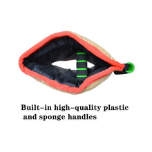 Load image into Gallery viewer, Red Twill Jute Training Dog Bite Sleeve Open Sleeve Protector Pet Products, Red Twill Jute