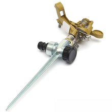 Load image into Gallery viewer, Rotating Lawn Sprinklers Zinc Alloy Gardens Agricultural Rocker Sprinklers, Rotating Lawn Sprinklers