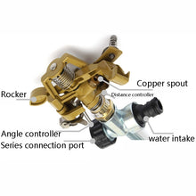 Load image into Gallery viewer, Rotating Lawn Sprinklers Zinc Alloy Gardens Agricultural Rocker Sprinklers, Rotating Lawn Sprinklers