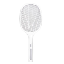 Load image into Gallery viewer, Electrical Mosquito Swatter Mosquito Killer Two-In-One USB Rechargeable Household Electrical Mosquito Swatter, LEDx3  Gray (Handle Charging), LEDx3 Blue (handle charging), LEDx6 Gray (Base Charging), LEDx6 Purple (Base Charging)                        ...