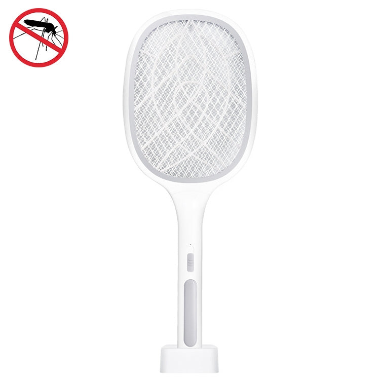 Electrical Mosquito Swatter Mosquito Killer Two-In-One USB Rechargeable Household Electrical Mosquito Swatter, LEDx3  Gray (Handle Charging), LEDx3 Blue (handle charging), LEDx6 Gray (Base Charging), LEDx6 Purple (Base Charging)                        ...