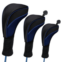 Load image into Gallery viewer, 3 In 1 No.1 / No.3 / No.5 Clubs Protective Cover Golf Club Head Cover