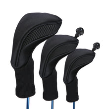 Load image into Gallery viewer, 3 In 1 No.1 / No.3 / No.5 Clubs Protective Cover Golf Club Head Cover