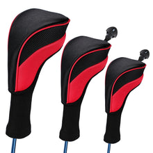 Load image into Gallery viewer, 3 In 1 No.1 / No.3 / No.5 Clubs Protective Cover Golf Club Head Cover
