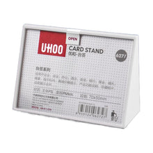 Load image into Gallery viewer, Acrylic Triangle Price Tag Student Desk Seat Board (White), 7.4x5.3cm (White), 7.4x10.5cm (White), 7.4x5.3cm (Black), 7.4x10.5cm (Black)