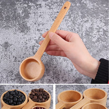 Load image into Gallery viewer, Long-Handled Wooden Spoon Seasoning Spoon Dessert Coffee Milk Tea Spoon, Seasoning Spoon Small, Seasoning Spoon Medium, Seasoning Spoon Large