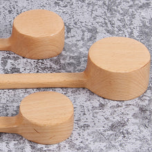 Load image into Gallery viewer, Long-Handled Wooden Spoon Seasoning Spoon Dessert Coffee Milk Tea Spoon, Seasoning Spoon Small, Seasoning Spoon Medium, Seasoning Spoon Large