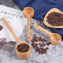 Load image into Gallery viewer, Long-Handled Wooden Spoon Seasoning Spoon Dessert Coffee Milk Tea Spoon, Seasoning Spoon Small, Seasoning Spoon Medium, Seasoning Spoon Large