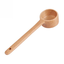 Load image into Gallery viewer, Long-Handled Wooden Spoon Seasoning Spoon Dessert Coffee Milk Tea Spoon, Seasoning Spoon Small, Seasoning Spoon Medium, Seasoning Spoon Large