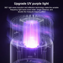 Load image into Gallery viewer, USB Photocatalyst Mosquito Killer Electrical Shock Two-In-One Mosquito Killer, White Gold  (Electric Shock + Suction), Black Gold (Electric Shock + Suction), White (Electric Shock), Black  (Electric Shock)